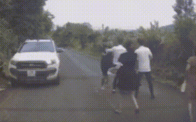 Công an vào cuộc vụ nhóm người ẩu đả giữa đường trên quốc lộ ở Lâm Đồng