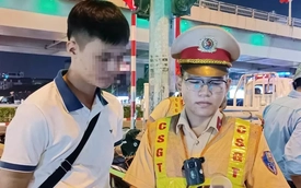 Hà Nội: Uống bia mừng bạn ra viện, nam tài xế bị CSGT xử phạt