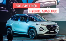 Suzuki Fronx ra mắt Việt Nam: Giá 520-649 triệu đồng, 3 phiên bản, có động cơ hybrid, ADAS, màn hình HUD