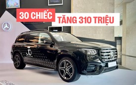 Cận cảnh Mercedes-Benz GLS 450 bản kỷ niệm 30 năm tại Việt Nam: Giới hạn 30 chiếc, giá tăng hơn 300 triệu đồng, ngoại thất khác biệt, thêm tiện nghi hàng ghế 2