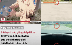 MXH dậy sóng khi CSGT "xóa dấu vết' trong sa hình: Thế là hết thời "nhìn viên gạch, ngó cây chuối" rồi!