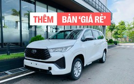 Đại lý báo Toyota Innova Cross sắp có bản 'giá rẻ': Dự kiến 750-760 triệu đồng, ra mắt cuối năm, vẫn máy xăng 2.0L nhưng sẽ thiếu những gì?