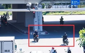 ‘Mắt thần' AI giăng khắp đường phố Hà Nội, người đi xe máy vẫn vô tư vượt đèn đỏ