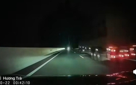 Phạt 35 triệu đồng với tài xế ô tô đi ngược chiều trên cao tốc Hải Phòng - Móng Cái