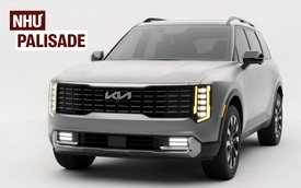 Kia Telluride đời mới có ảnh chính thức đầu tiên: Thiết kế như song sinh của Palisade, ra mắt tháng sau, liệu có lỡ hẹn tiếp với khách Việt?