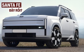 Hyundai Santa Fe để lộ thay đổi thiết kế: Mặt trước và sau được ‘đập đi xây lại’ sau nhiều tranh cãi, táp-lô cũng lột xác hoàn toàn