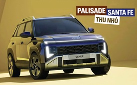 Hyundai Venue 2026 có loạt ảnh, clip chính thức: Mặt trước như Palisade, nội thất kiểu Santa Fe, dễ sớm về Việt Nam đấu Fronx, Sonet