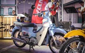 Cận cảnh Honda Super Cub phiên bản giới hạn 500 chiếc vừa trình làng