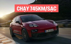 Porsche Macan thêm bản GTS thể thao: Giá quy đổi hơn 2,7 tỷ đồng, động cơ điện mạnh 563 mã lực, chạy Hà Nội - Đà Nẵng không cần sạc