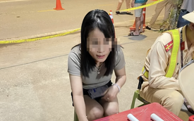 Nữ tài xế bị phạt 10 triệu, tước GPLX vì "có cồn"