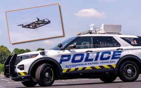 Mỹ: Lần đầu tiên thử nghiệm mẫu xe tuần tra tự lái tích hợp drone