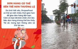 Đặt xe công nghệ 'khó hơn lên trời' ngày Hà Nội ngập lụt
