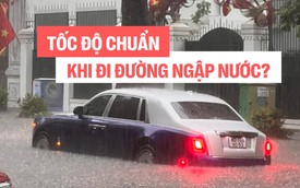 Đây là ‘tốc độ chuẩn’ nếu bạn muốn qua đường ngập an toàn; xe điện cũng đừng 'xem YouTube quá 180 phút!'