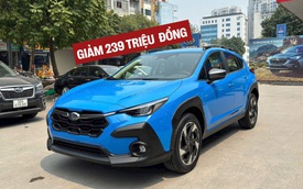 Subaru Crosstrek nhận ưu đãi sâu nhất kể từ khi ra mắt: Giảm tới 239 triệu đồng nhưng vẫn đắt ngang Santa Fe ‘đập hộp’