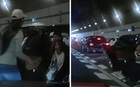 Xe gia đình gặp tai nạn, cậu bé 10 tuổi quỳ gối cầu xin giữa đường cao tốc để cứu mẹ