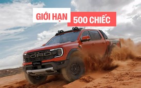 Ford Ranger Raptor tại quốc gia này có bản độ chính hãng: Thêm đèn trợ sáng, thanh thể thao, giới hạn 500 chiếc, giá tăng hơn 100 triệu đồng
