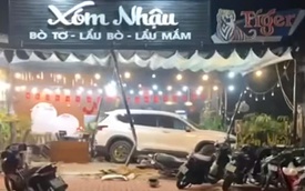 Lái ô tô lao vào quán, có thể bị xử lý những tội danh nào?