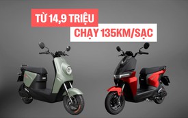 VinFast ra mắt 2 xe máy điện cho học sinh: Giá từ 14,9 triệu đồng, có pin rời, chạy tối đa 100km/sạc, tốc độ nhanh nhất 39km/h