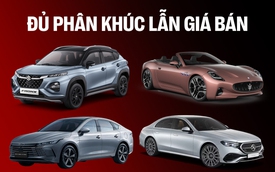 8 xe ra mắt Việt Nam tháng 10/2025: Rẻ nhất 520 triệu đồng, đắt nhất hơn 13 tỷ đồng, từ sedan đến SUV, đủ động cơ xăng điện và hybrid