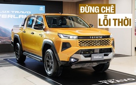 Toyota Hilux 2026 bị chê dùng khung gầm lỗi thời, sếp hãng đáp trả bằng lý do khó cãi