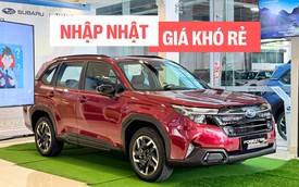 Chi tiết Subaru Forester 2025 vừa ra mắt Việt Nam: Nhập khẩu Nhật Bản, máy xăng 2.5L mới, nâng cấp ADAS, giá khó rẻ