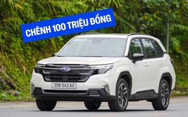 Soi 2 phiên bản Subaru Forester vừa ra mắt: Chênh 100 triệu đồng, đánh đổi tiện nghi, an toàn, dùng chung hệ dẫn động