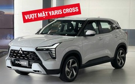 Bán 1.854 xe một tháng, Mitsubishi Xforce lần thứ hai vượt mặt Yaris Cross, rộng cửa trở lại top 10 xe bán chạy nhất tháng