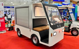 Thêm một concept xe tải điện sản xuất bởi người Việt: Giá dự kiến 35 triệu đồng, chạy tối đa 70km/sạc