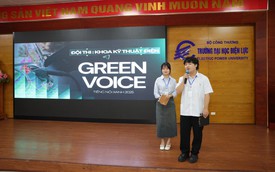 Green Voices đến Đại học Điện lực: Khi sinh viên kỹ thuật ‘lên tiếng xanh’ bằng dữ liệu và luận cứ khoa học