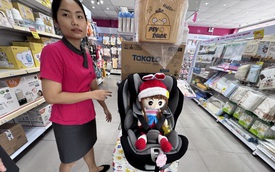 “Chạy đua” tìm mua ghế ngồi ô tô cho trẻ em