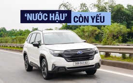 Cầm lái Subaru Forester vừa ra mắt: Động cơ mạnh hơn, tăng tốc tốt hơn nhưng ‘nước hậu’ còn yếu