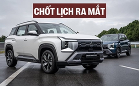 Mitsubishi Destinator chốt ra mắt Việt Nam ngày 1/12: Có thể có 2 bản, ADAS, đấu CX-5 bằng 3 hàng ghế như Santa Fe