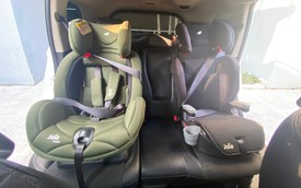 Phụ huynh băn khoăn trước quy định ô tô bắt buộc ghế an toàn cho trẻ từ 1/1/2026: Gia đình 2-3 con thì phải chuẩn bị bao nhiêu ghế?