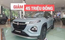 Suzuki Fronx mới ra mắt đã giảm tới 45 triệu đồng tại đại lý: Giá thực tế từ 505 triệu, ‘phả hơi nóng’ lên Raize, Sonet