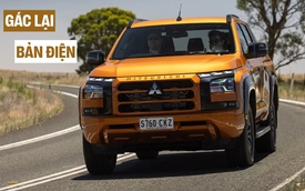 Mitsubishi Triton sẽ có động cơ hybrid đấu Ranger nhưng không làm bản điện như dự kiến, hãng đưa lý do không hợp off-road