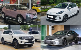 6 xe bán hơn cả các đối thủ cộng lại trong tháng 10: Camry chiếm gần 90% phân khúc, riêng Ford góp hẳn 2 mẫu