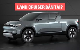 Rộ tin Toyota Land Cruiser sắp có thêm biến thể bán tải: Động cơ hybrid hoặc thuần điện, khung liền khối