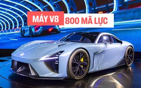 Lexus sắp có siêu xe mới: Động cơ V8 thêm mô-tơ điện, có thể mạnh hơn 800 mã lực