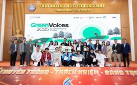 Một buổi sáng đầy nhiệt huyết Chuyển đổi xanh cùng Green Voices tại trường Đại học Thương mại