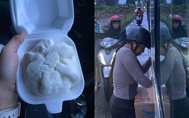 Những bữa ăn nhận từ cửa xe đặc biệt nhất cuộc đời