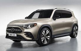 Mercedes-Benz GLB đời mới lộ diện ngoại thất rõ nét hơn: Tay nắm cửa ẩn, đèn trước như GLC, đuôi cũng lột xác