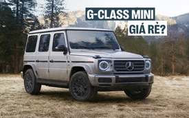 ‘Tiểu Mẹc G’ hàng chuẩn chính hãng lộ diện rõ nét: Vẫn hầm hố như G-Class nhưng nhỏ gọn kiểu Land Cruiser FJ, chạy điện, khung gầm mới