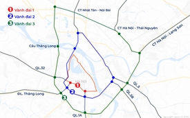 Chi tiết bản đồ khu vực dự kiến cấm xe máy xăng theo khung giờ tại Hà Nội