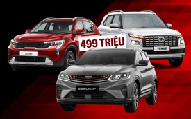 Dưới 500 triệu đồng mua SUV đô thị chọn Geely Coolray, Kia Sonet hay Hyundai Venue, bảng này sẽ giúp bạn dễ tìm được mẫu phù hợp