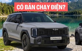 Kia Sorento thế hệ mới lộ ảnh phác thảo: Thiết kế lấy cảm hứng từ Telluride, 5 tùy chọn động cơ, có thể thêm bản chạy điện