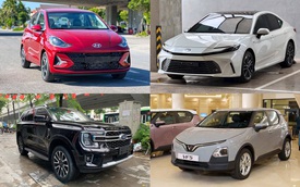 Chưa hết 2025 nhưng loạt xe này chắc suất bán chạy nhất phân khúc: 2 xe Ford, 1 xe Toyota, 1 xe VinFast không thể hạ bệ