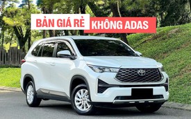 Lộ thông tin Toyota Innova Cross bản giá rẻ: Thấp hơn 755 triệu, mâm xe, đồng hồ và màn hình nhỏ hơn, không ADAS nhưng có ga tự động, 6 túi khí, 8 cảm biến