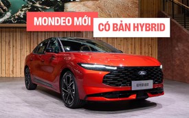 Ford làm mới mẫu sedan từng đấu Camry tại Việt Nam: Đầu gần giống Territory, màn hình siêu lớn bao trọn táp-lô, máy xăng và hybrid