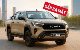 Toyota Hilux thế hệ mới lần đầu có ảnh chính thức: Nâng cấp nội ngoại thất, chung khung gầm Fortuner và Innova, có phanh tay điện tử, thêm ADAS, ra mắt tuần sau