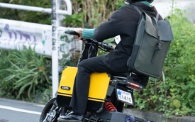 Chiếc xe máy điện gấp gọn như vali đang gây sốt: Nhỏ mà có võ